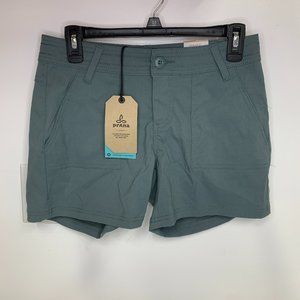 Prana Women’s Olivia Shorts 5” Sz 4 Sedona Fields